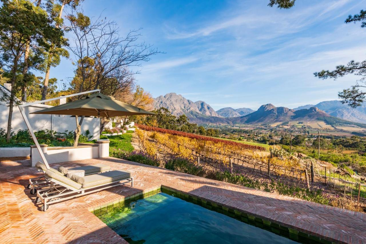 La Petite Ferme Hotell Franschhoek Exteriör bild